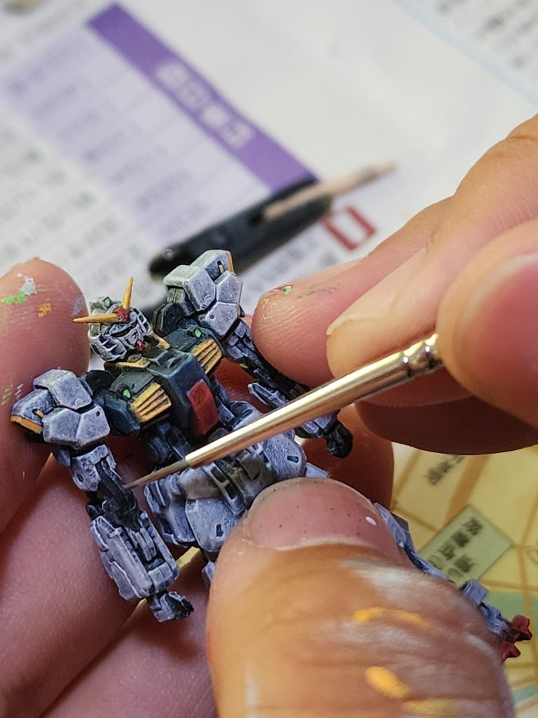 細かいところも頑張って完成です!