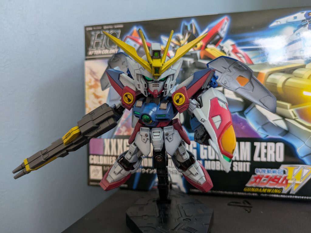 HGも買ったんでいつか並べてみたいです(gundam-kao8)