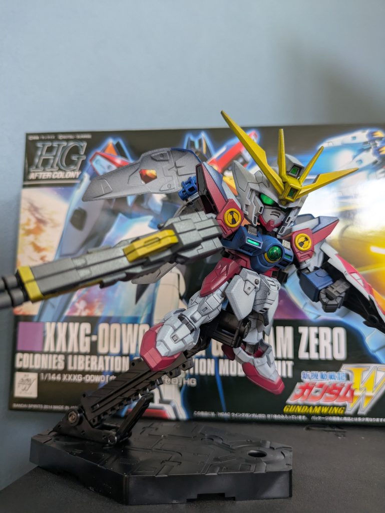 最後まで見ていたたきありがとうございました(gundam-kao6)にしてもエアブラシって綺麗に塗れたと思っても、後から塗り忘れに気づくのは何でなのでしょうか?僕だけですかね(zaku-kao4)