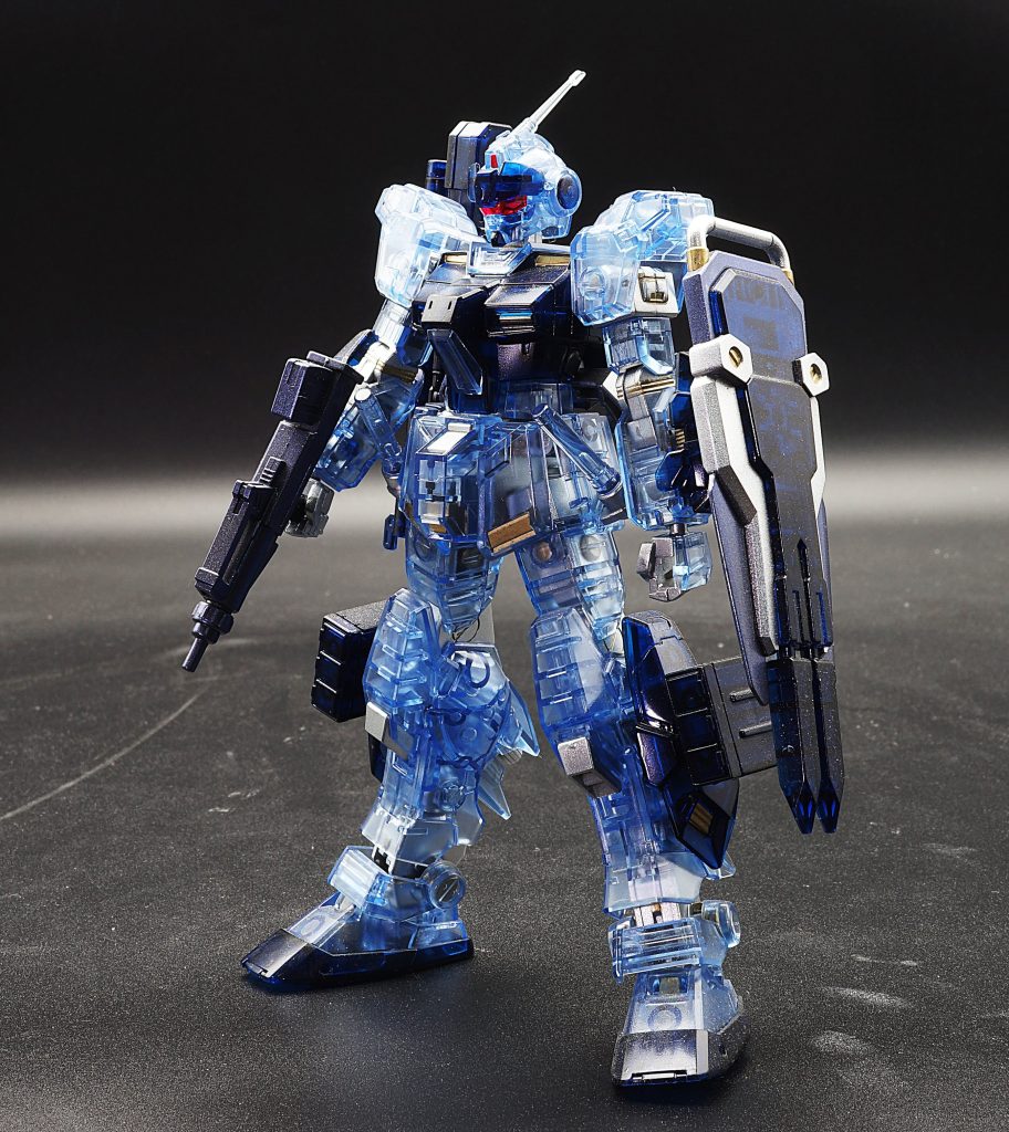 HGペイルライダー（クリアカラー）部分塗装–3枚目/制作者：あるむ