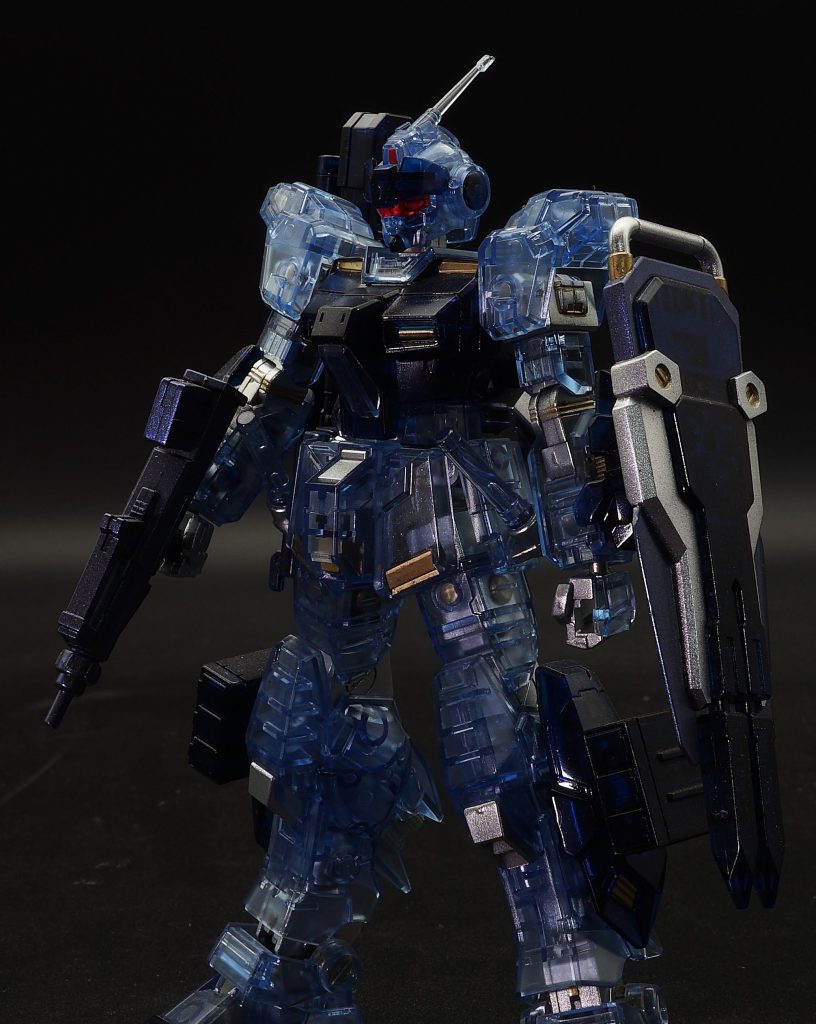 HGペイルライダー（クリアカラー）部分塗装–3枚目/制作者：あるむ