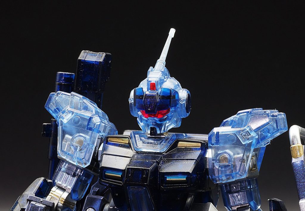 HGペイルライダー（クリアカラー）部分塗装–4枚目/制作者：あるむ