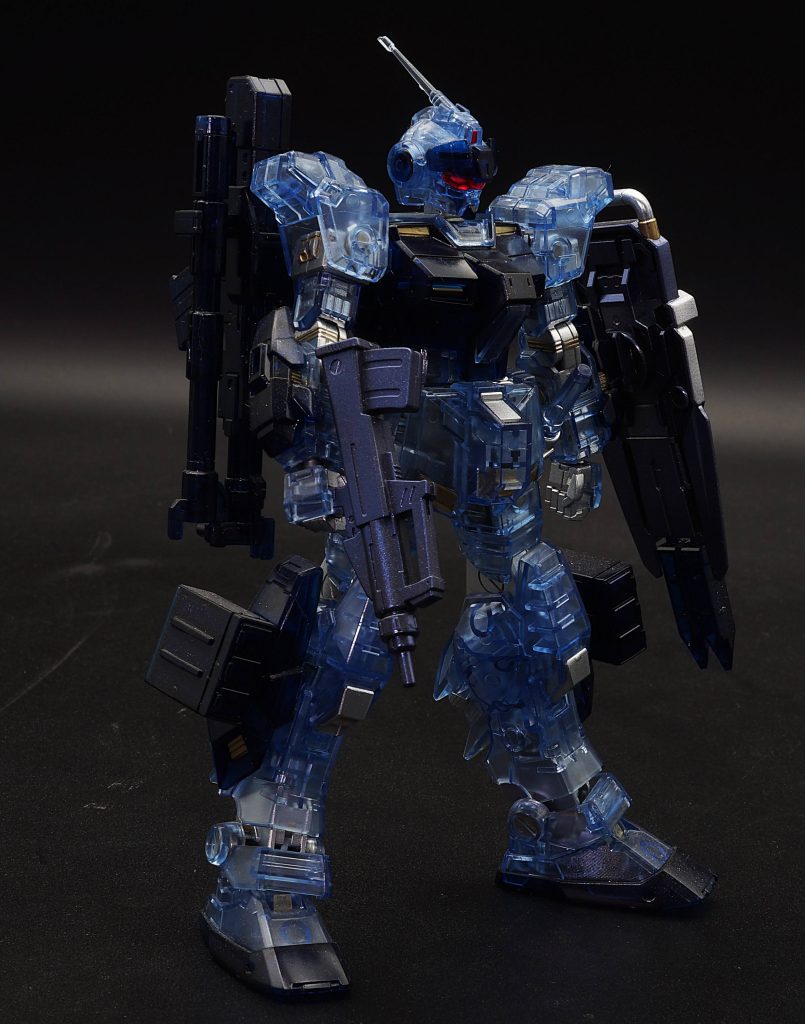 HGペイルライダー（クリアカラー）部分塗装–4枚目/制作者：あるむ