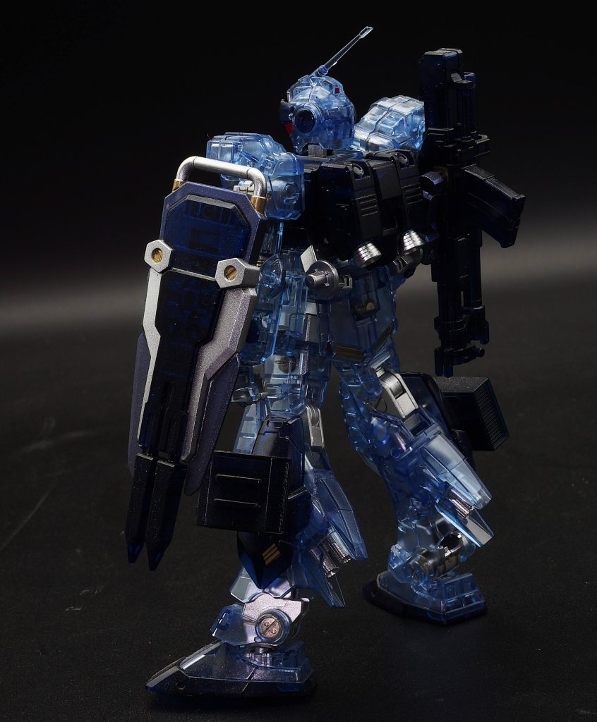 HGペイルライダー（クリアカラー）部分塗装–2枚目/制作者：あるむ