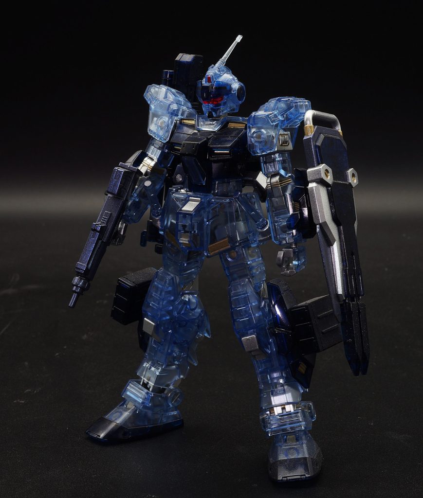 HGペイルライダー（クリアカラー）部分塗装–2枚目/制作者：あるむ