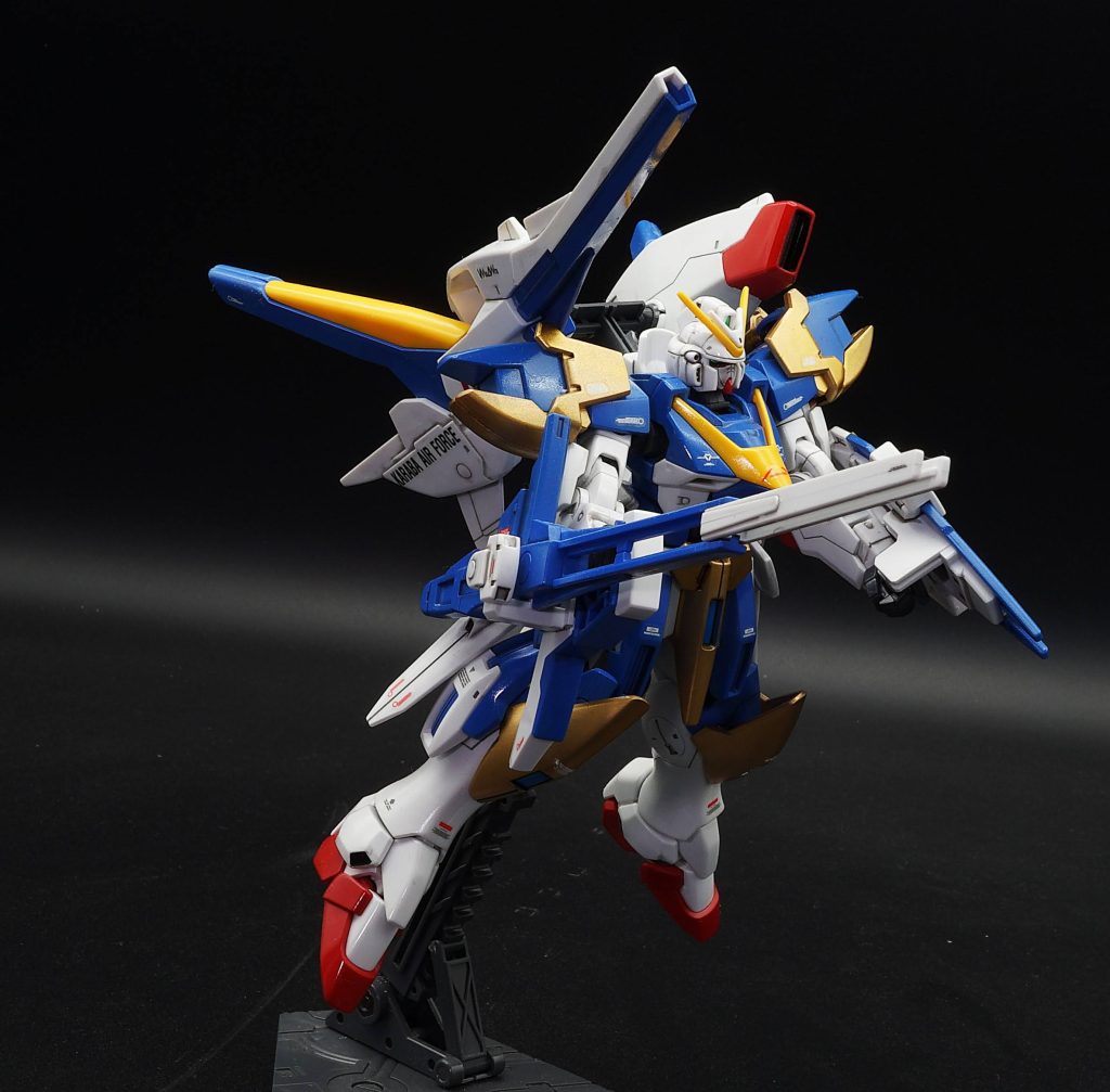HG V2アサルトバスター部分塗装–3枚目/制作者：あるむ