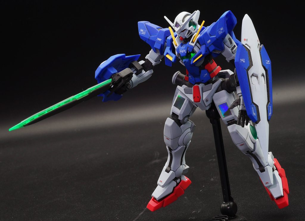 HGガンダムエクシア全塗装–2枚目/制作者：あるむ