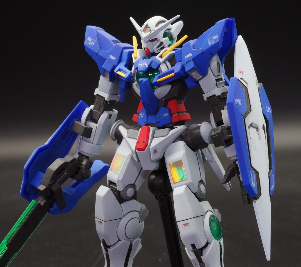 HGガンダムエクシア全塗装–3枚目/制作者：あるむ