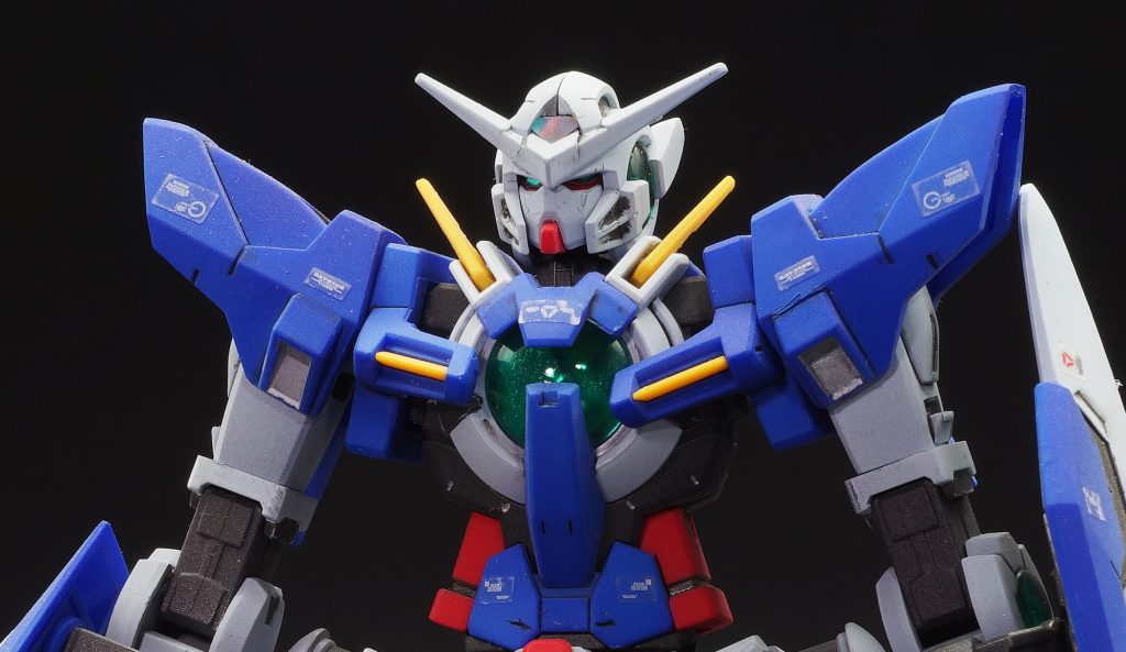 HGガンダムエクシア全塗装–4枚目/制作者：あるむ