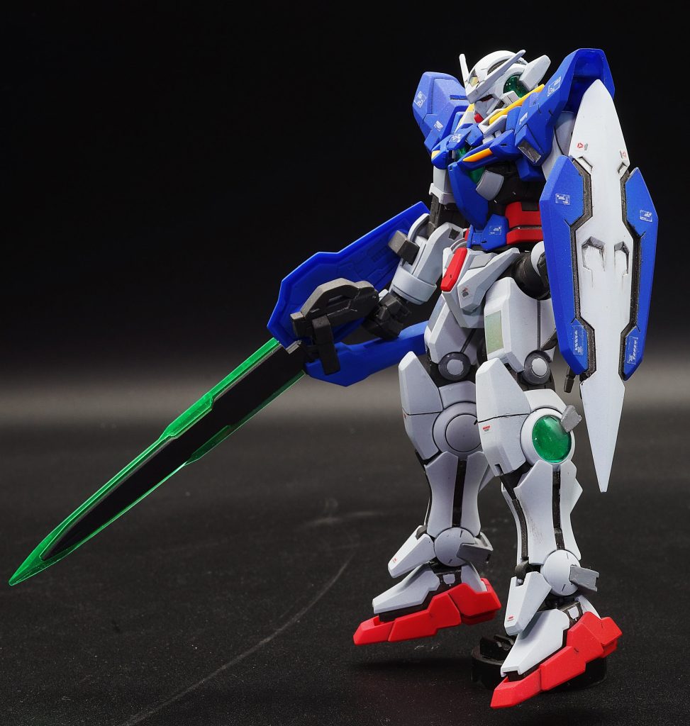 HGガンダムエクシア全塗装–3枚目/制作者：あるむ