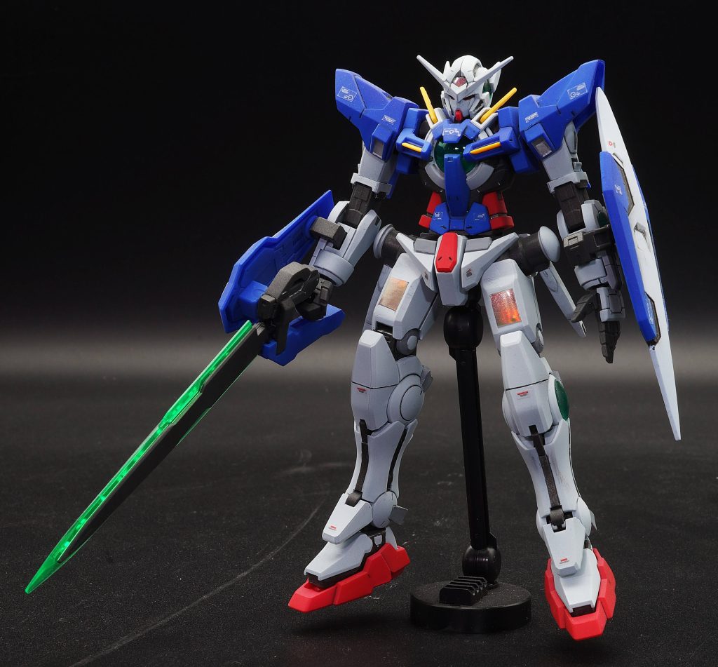 HGガンダムエクシア全塗装–2枚目/制作者：あるむ