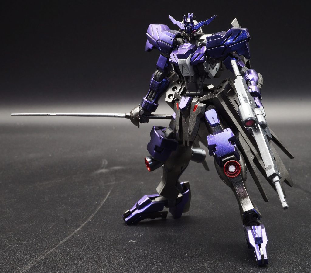 HGガンダムヴィダール　メタリック塗装–2枚目/制作者：あるむ