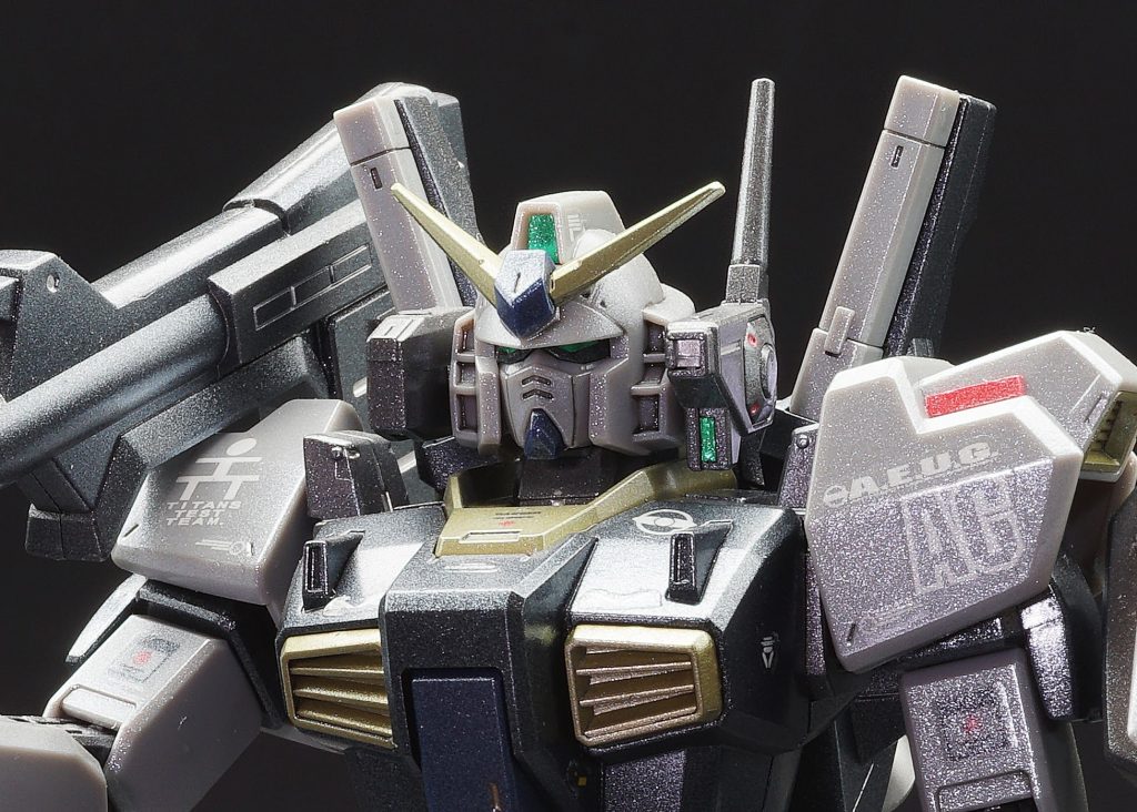HG ガンダムMk-II(21st CENTURY REAL TYPE Ver.)部分塗装–3枚目/制作者：あるむ