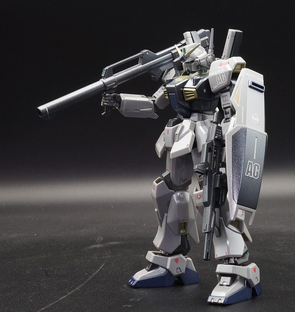 HG ガンダムMk-II(21st CENTURY REAL TYPE Ver.)部分塗装–3枚目/制作者：あるむ