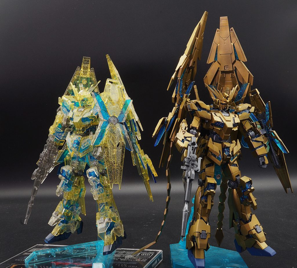 HGUC ユニコーンガンダム 3号機フェネクス　Ver.GFT カラークリアバージョン–2枚目/制作者：あるむ