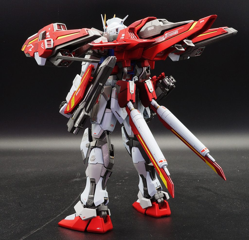 MGライトニングストライクガンダム全塗装–4枚目/制作者：あるむ