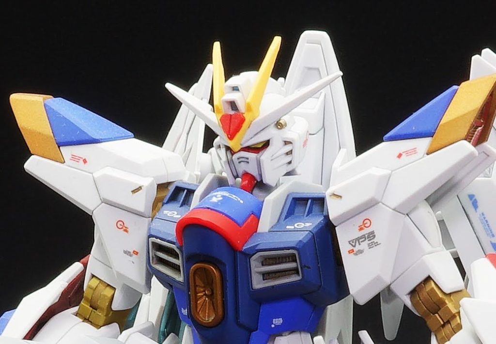 HGマイティーストライクフリーダム部分塗装–3枚目/制作者：あるむ