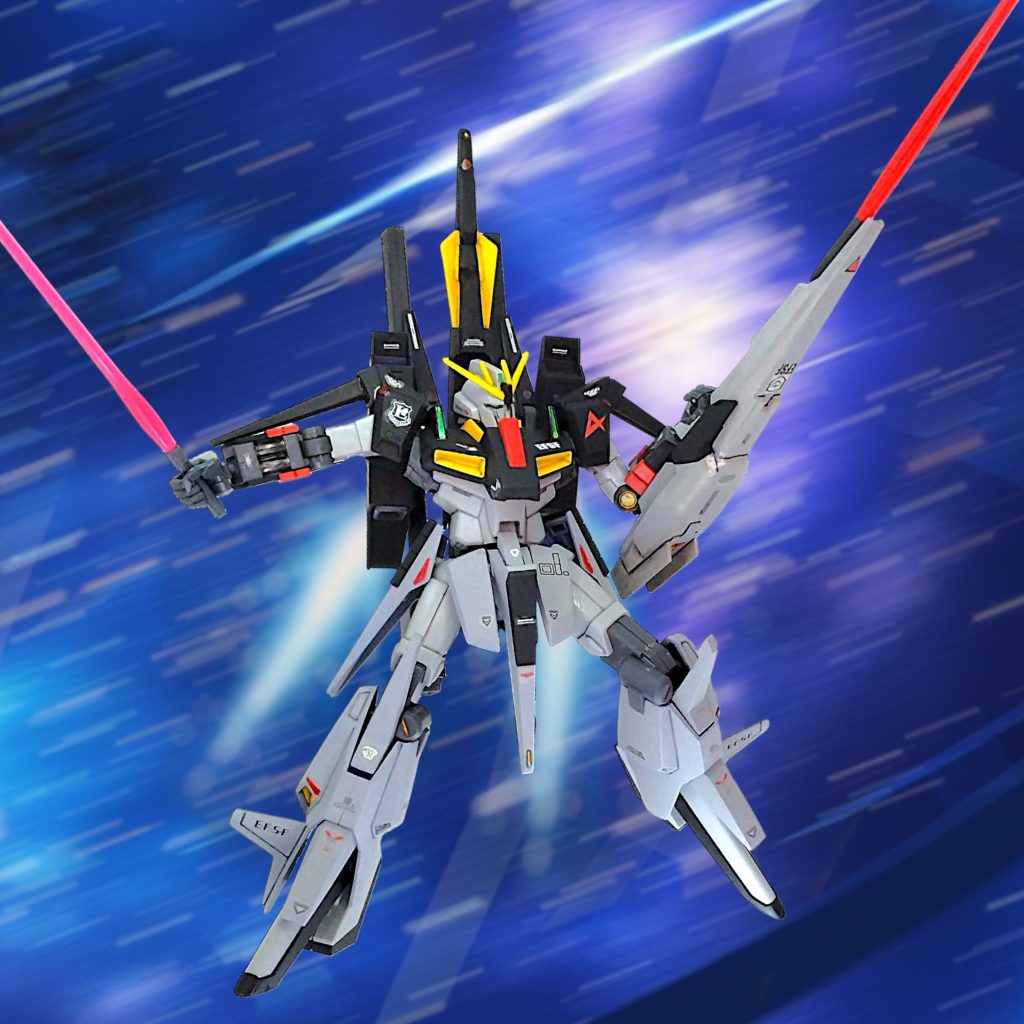 「アムロってZ系との相性どうなんだろう?」と思って、カミーユ機にするか迷いましたが、Zプラス乗ってたことを思い出して今回のコンセプトを採用まぁZガンダム三号機なんてのもありましたけどね・・・