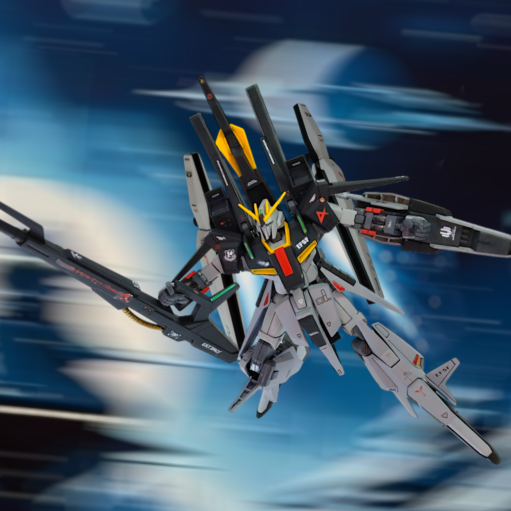 ZⅡは縦にボリュームがあるので、横とのバランスを取ると、カッコ良くなる気がします最近はジークアクス系に疲れたので、いい気分転換になりました(gundam-kao6)今回もお目汚し失礼いたしました!