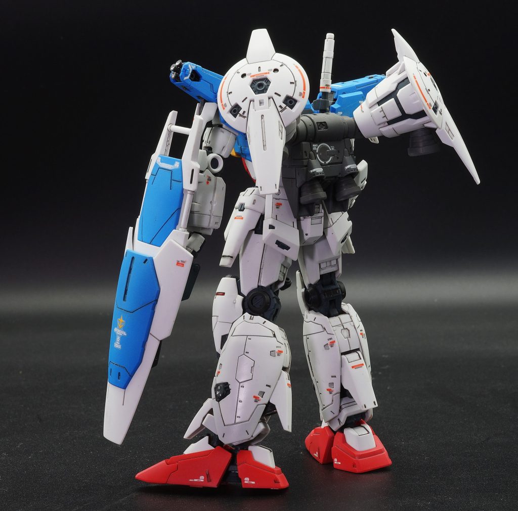 RG　GP01フルバーニアン部分塗装–4枚目/制作者：あるむ