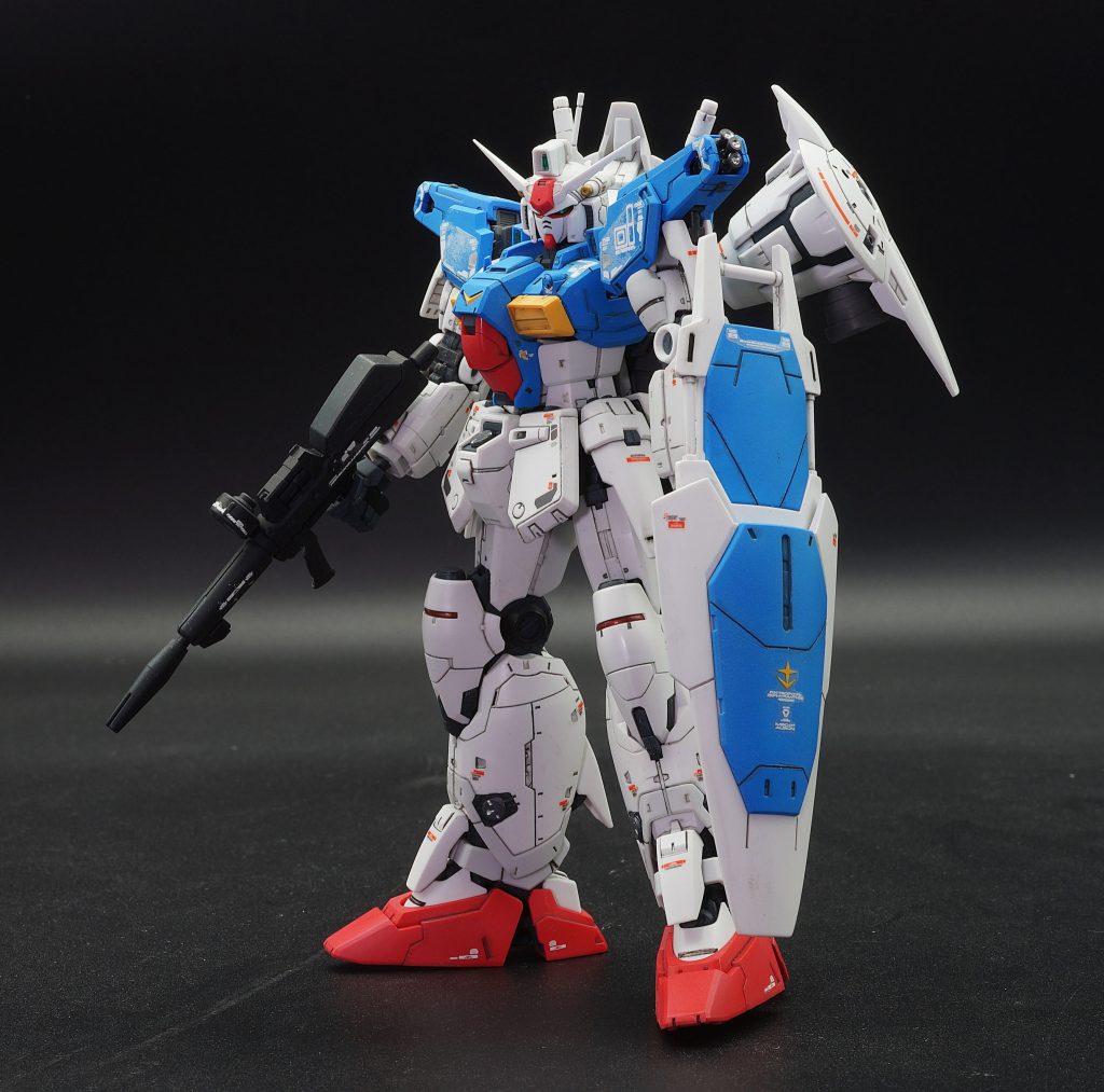 RG　GP01フルバーニアン部分塗装–2枚目/制作者：あるむ