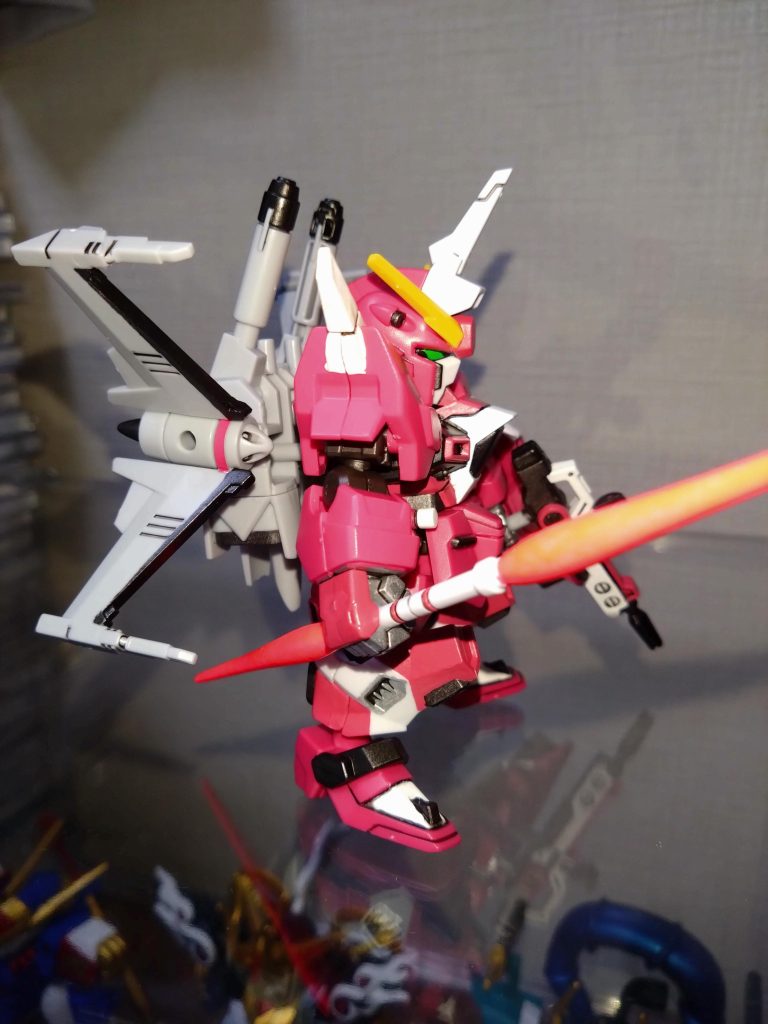 ブロックロス　インフィニットジャスティスガンダム弐式–4枚目/制作者：基本筆塗り部分塗装仕様