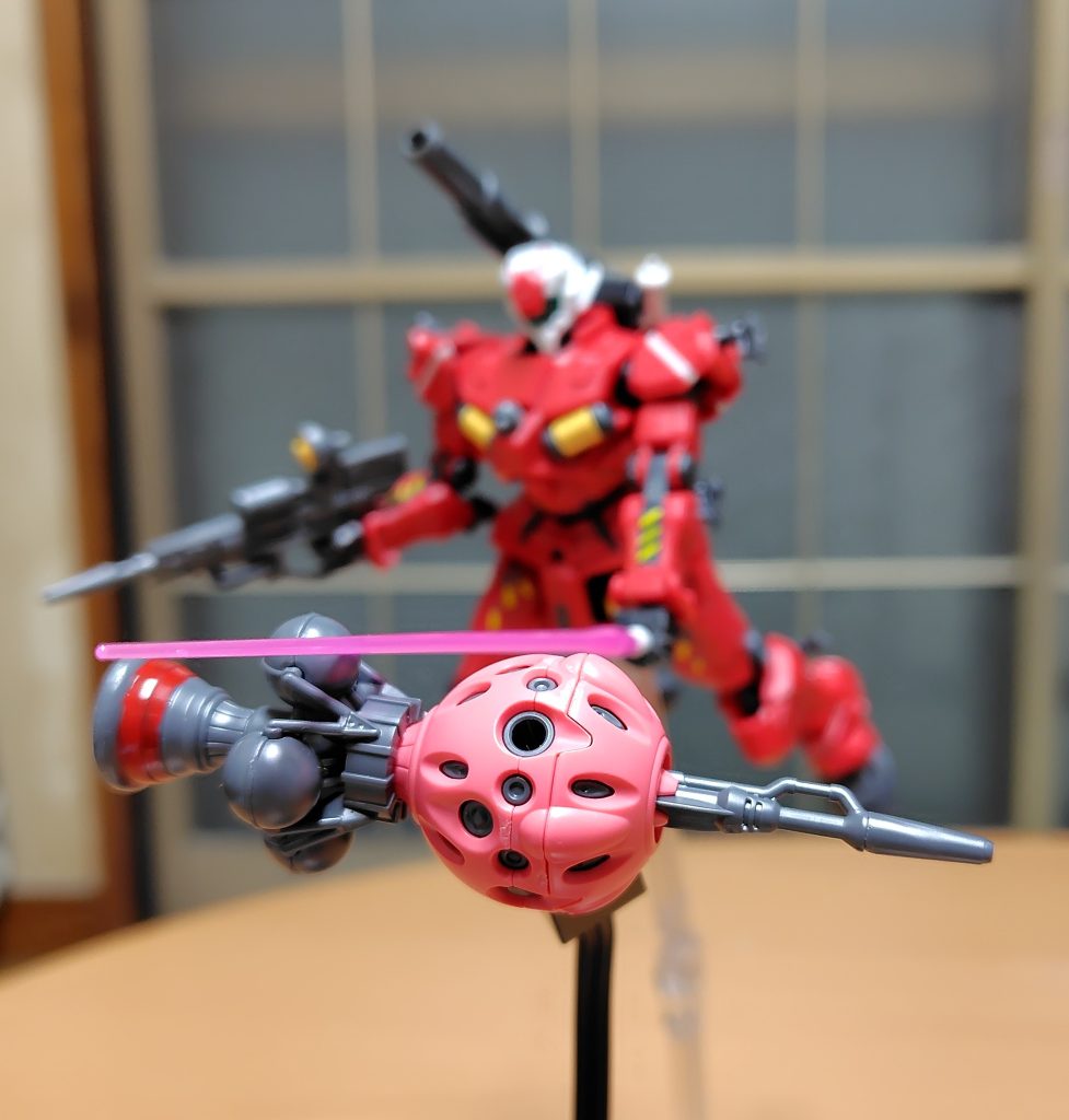 残り4基の筈が2基になってた為、もしかして途中腕利きのキャノン使いにより2基撃墜された可能性が高い。