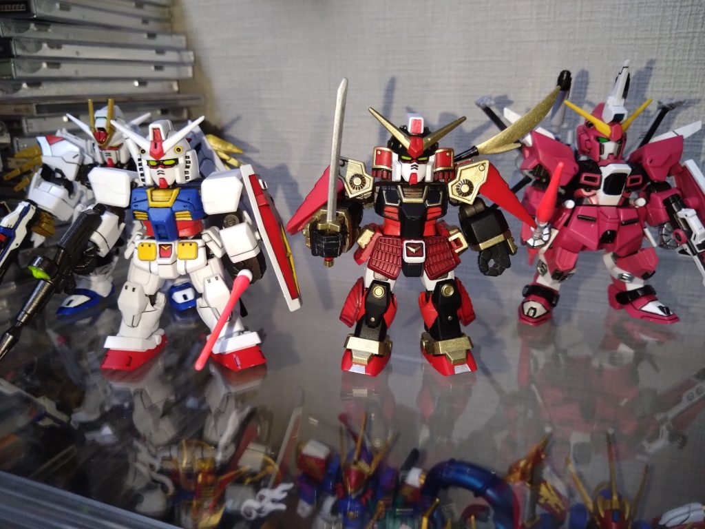 これで第一弾はコンプリートしました。（実はワタルシリーズの４体も合間に完成しています。）第二弾も購入して作製します！