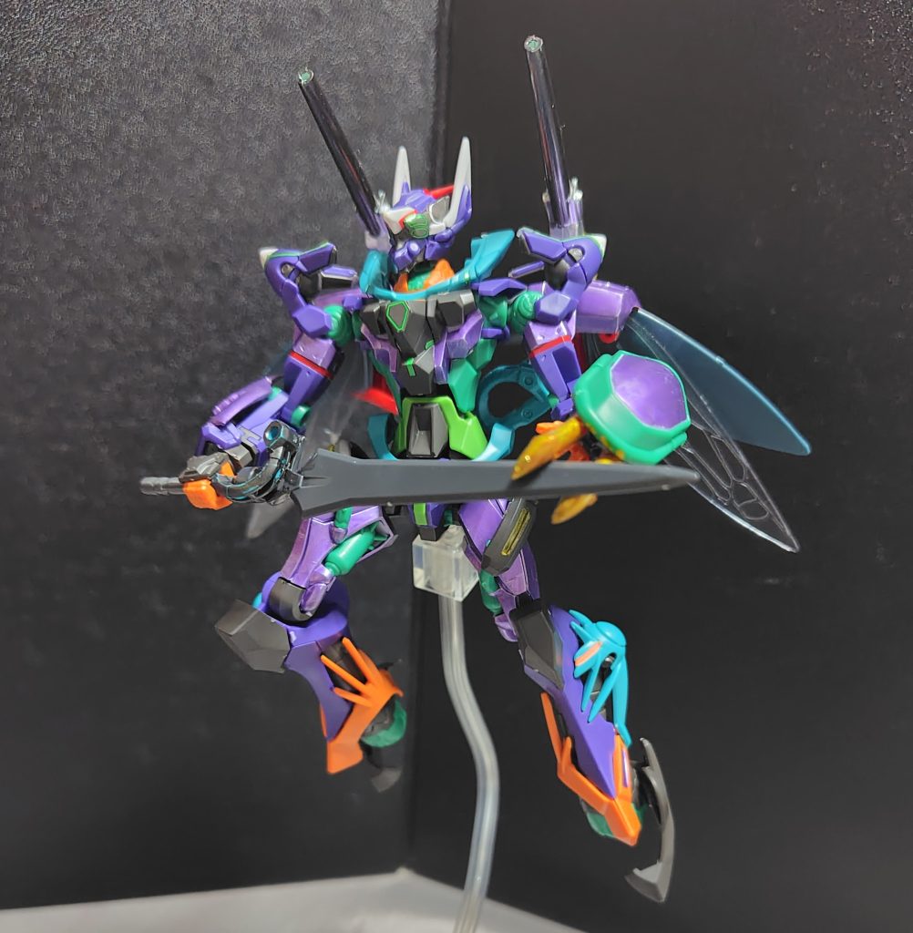 オーラバトラー風にしてみた割に、意外とマッチしている気がしましたが、いかがでしょうか？