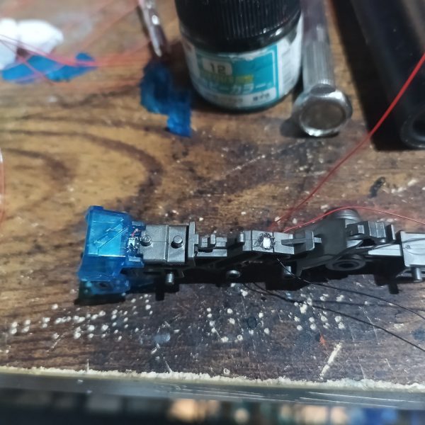 サイコフレームが露出する部分は全て組み込んでます👍（2枚目）