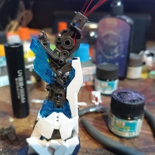 サイコフレームが露出する部分は全て組み込んでます👍（5枚目）