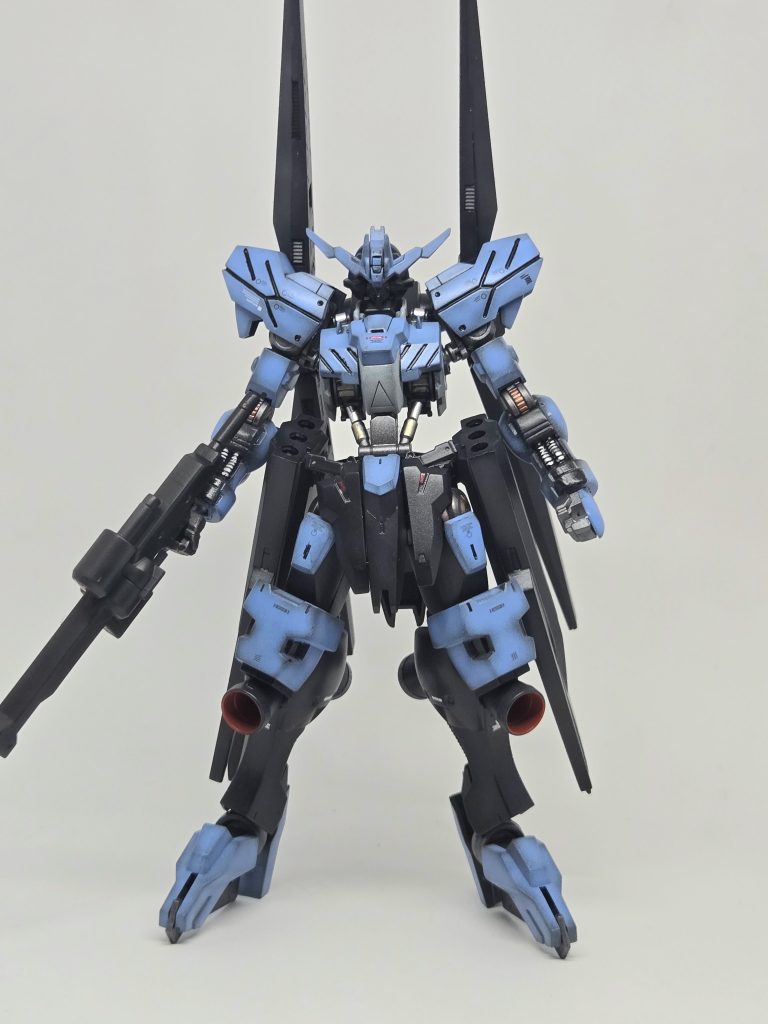 正面。何かを足すわけでもなく、ただ塗装したかっただけなので物足りなさは多少感じますが満足しました(笑)