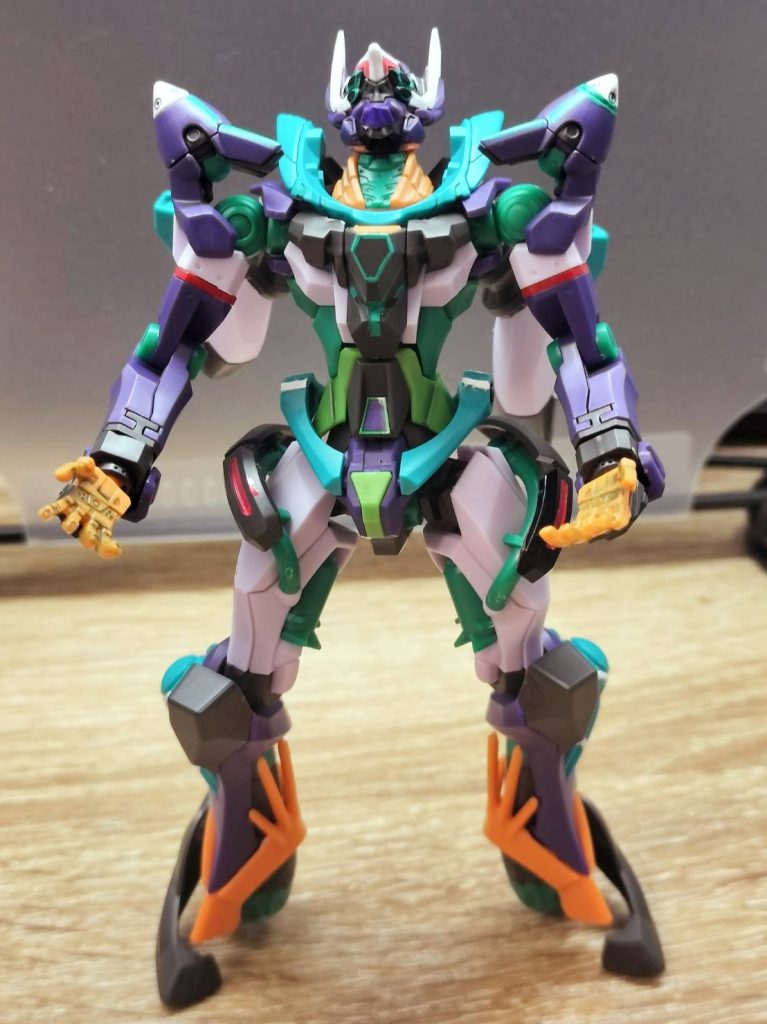 今日も失敗した塗装の粗を隠す