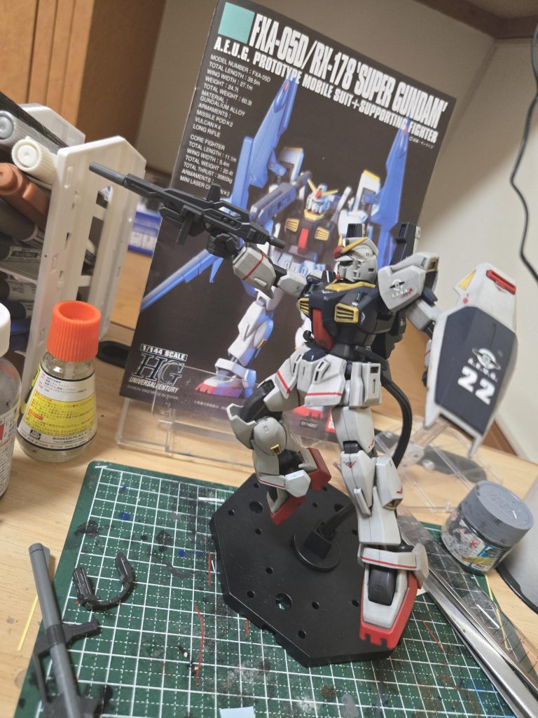 リアルタッチマーカー仕上げと百均シールやハセガワフィニッシャー、水転写デカール少々