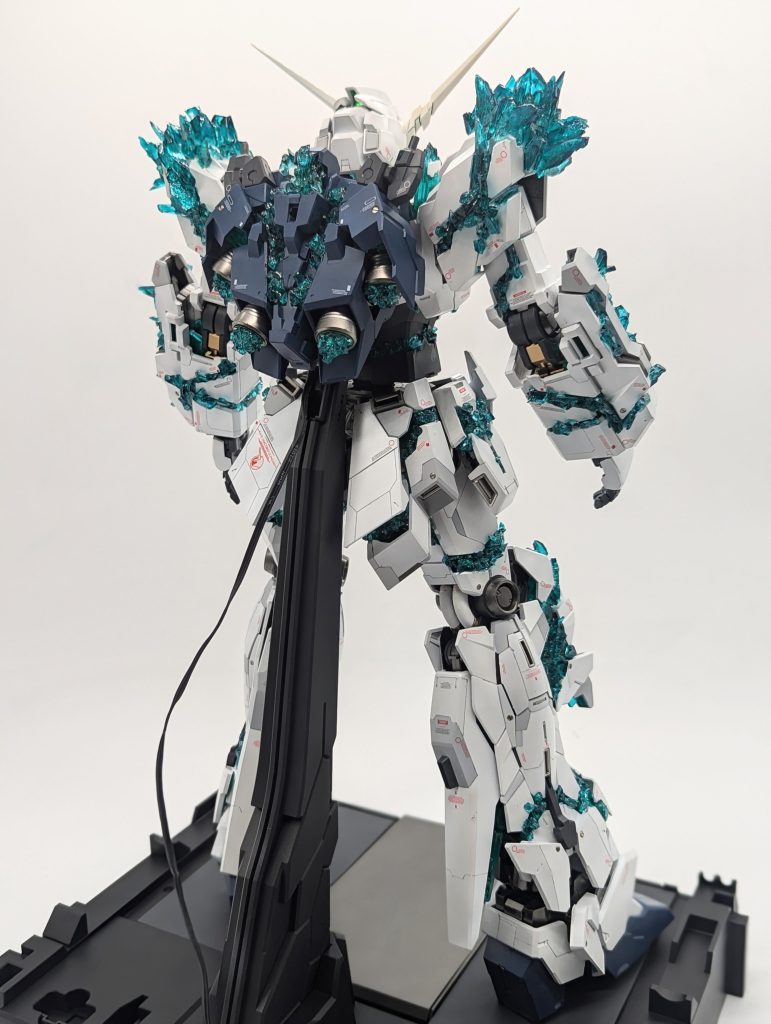 PGユニコーンガンダム 光の結晶体　全塗装完成品–5枚目/制作者：kenshira0123