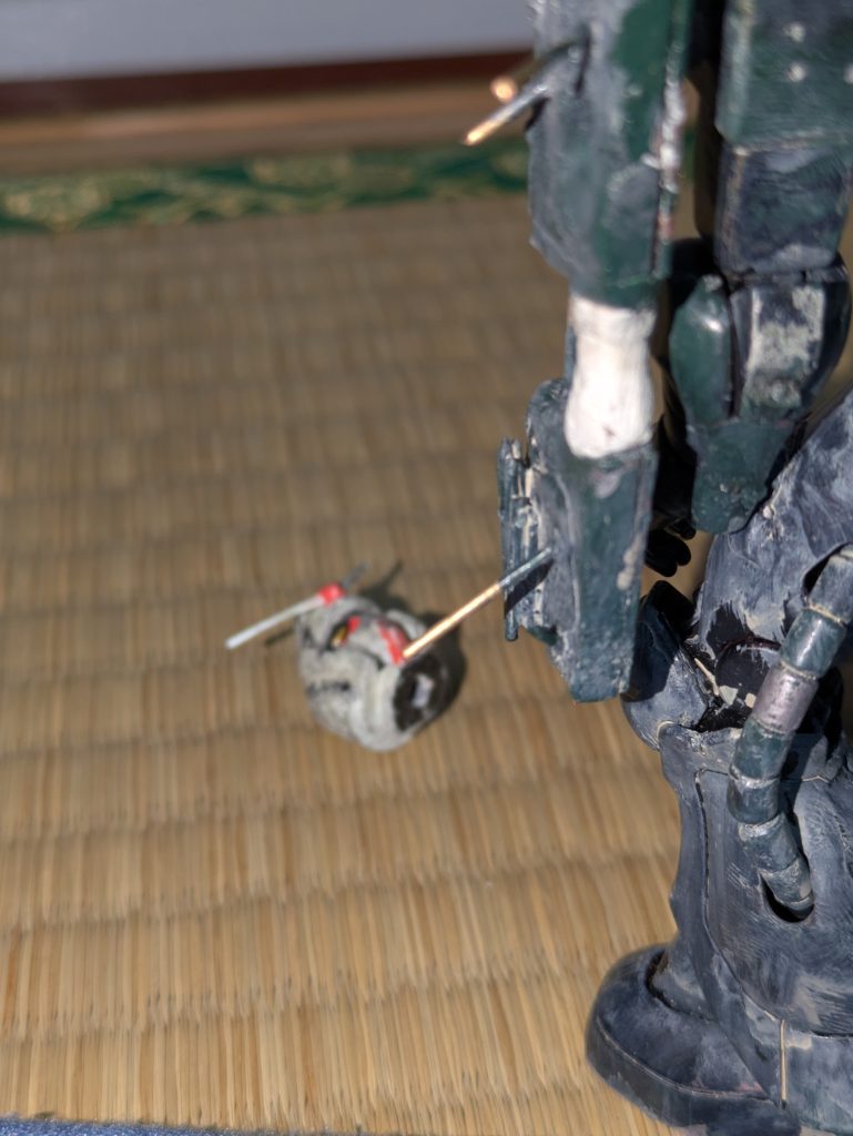 GUNDAM0079TheWarForEARTHの真似みたいなやつ(zaku-kao5)