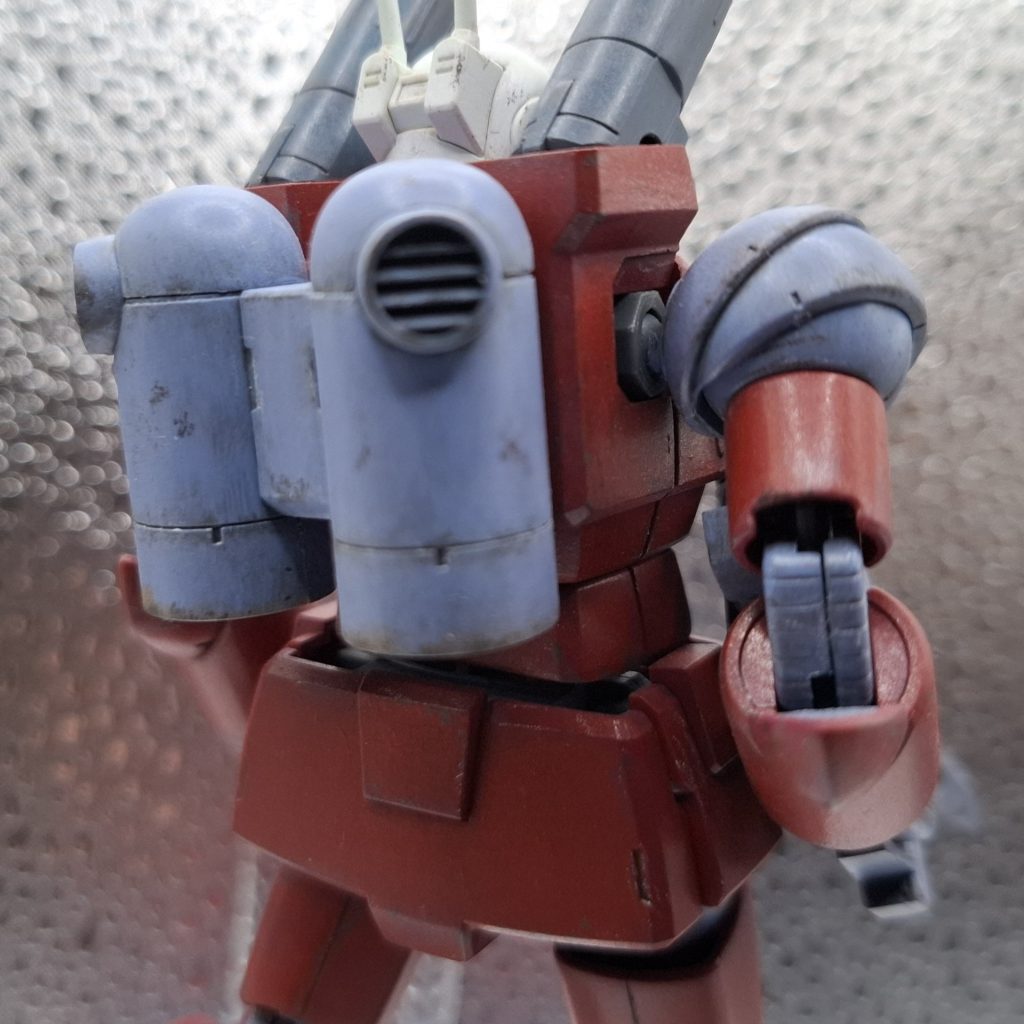 今回は宇宙用でウェザリングを控えめに。