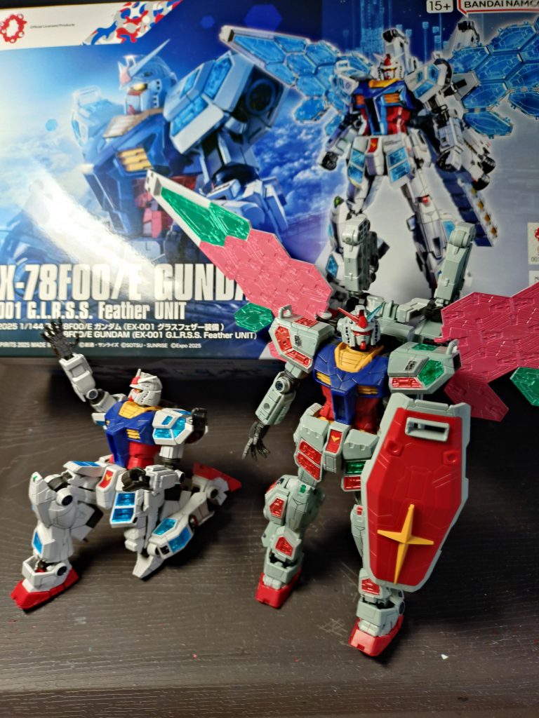 比較するとやっぱり通常版のほうがキットとしては出来が良いですね。