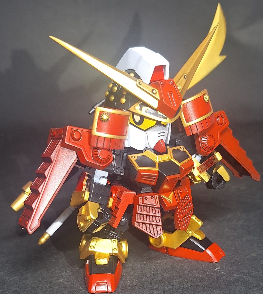 レジェンドBB武者ガンダム　全塗装–3枚目/制作者：@feiru777