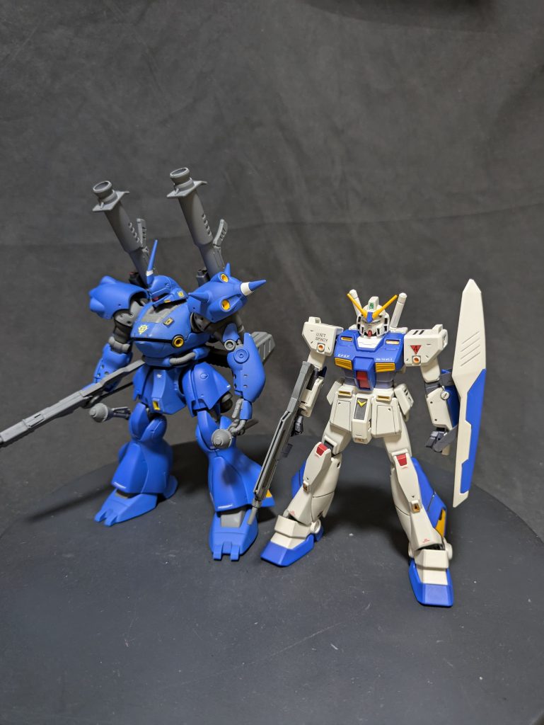 HGUCケンプファーとツーショット