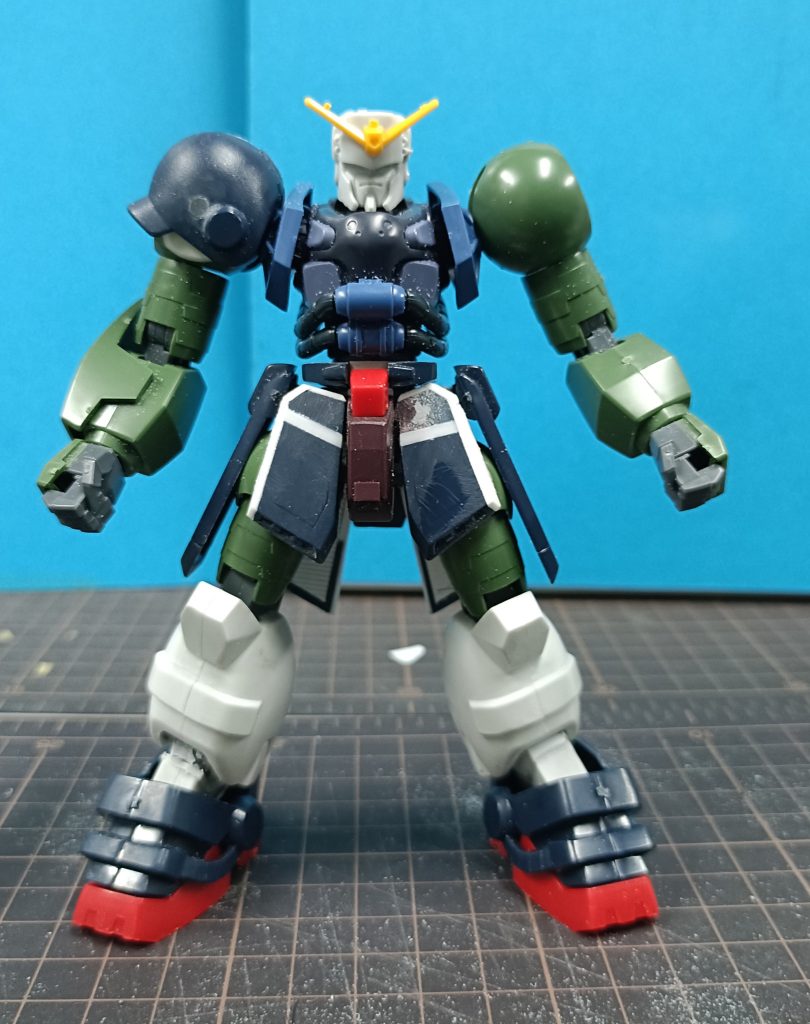 作品名：ボルトガンダムはじめました<p>とりあえず、やっと立たせる事が出来ました。</p>