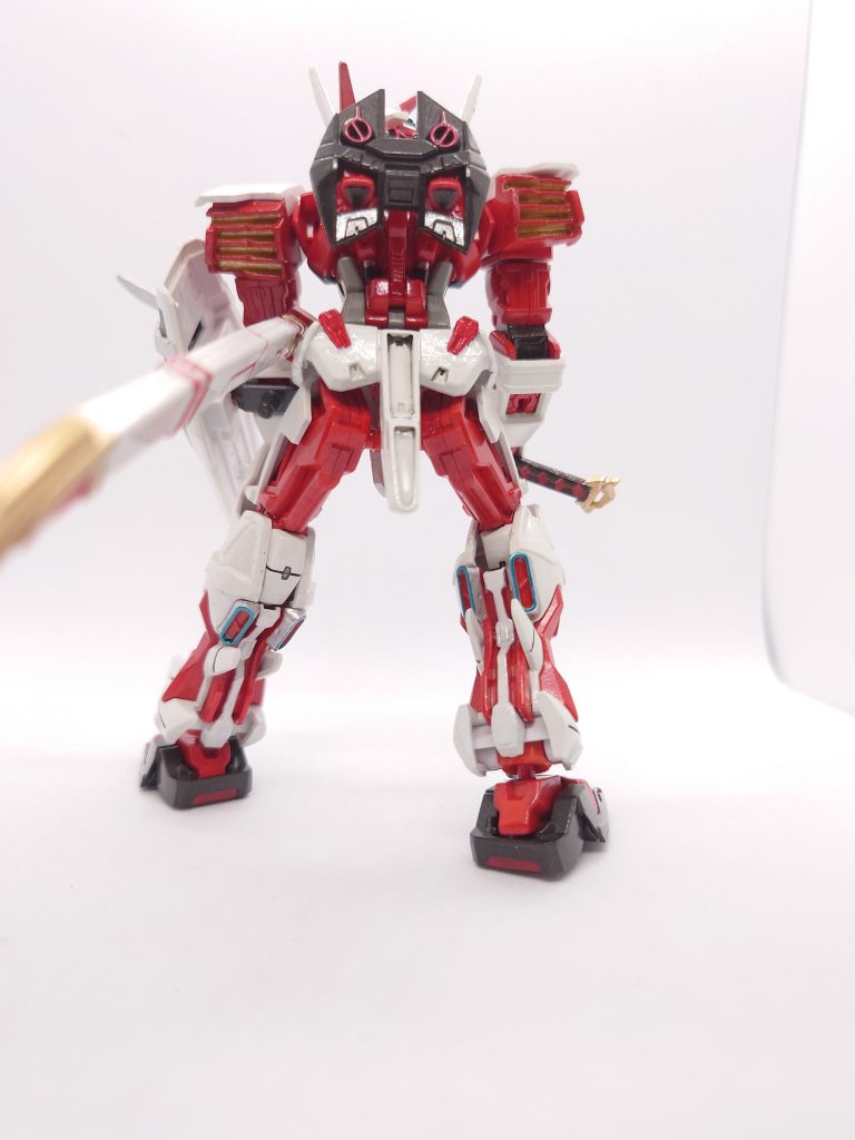 後ろ足のバーナーをかっこよくしました。