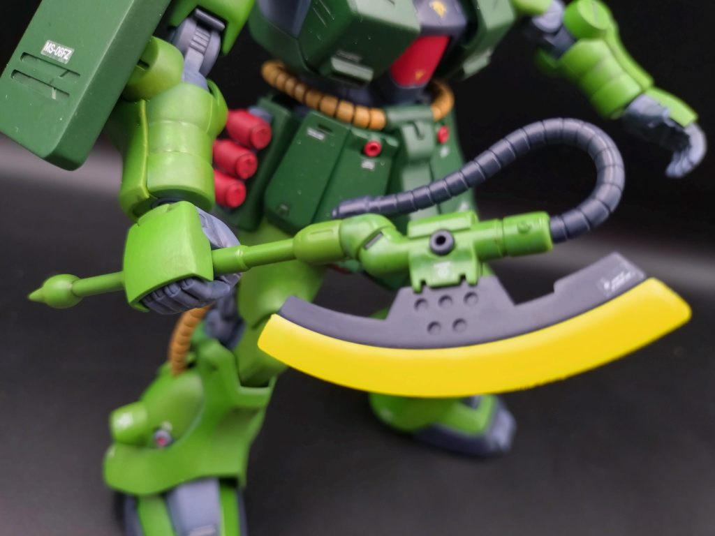 根元はホワイト、僅かだけ残しました。