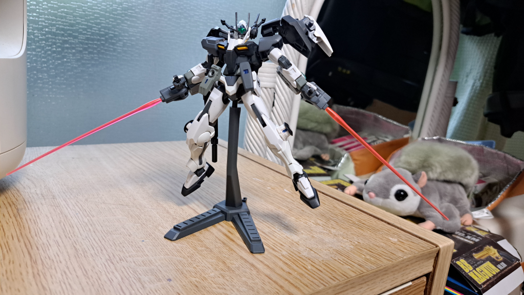 GNリボルガンからビームサーベル発振させてもカッケェ…