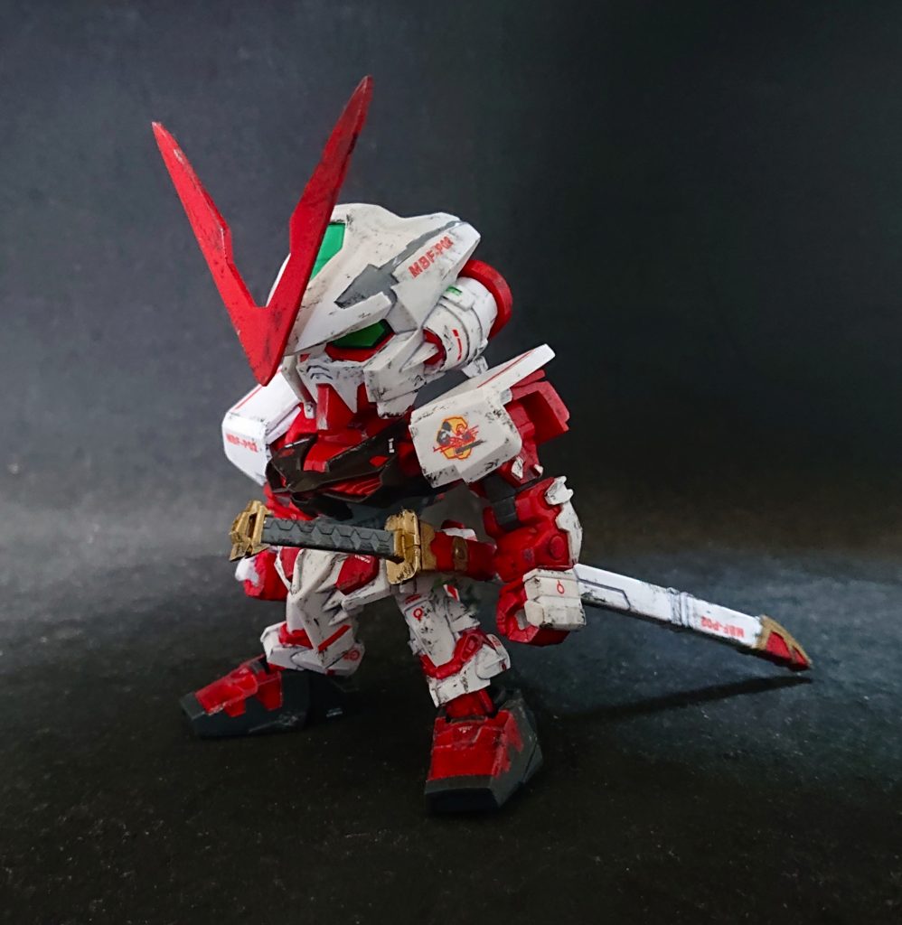 SD ガンダムアストレイレッドフレーム–2枚目/制作者：katana