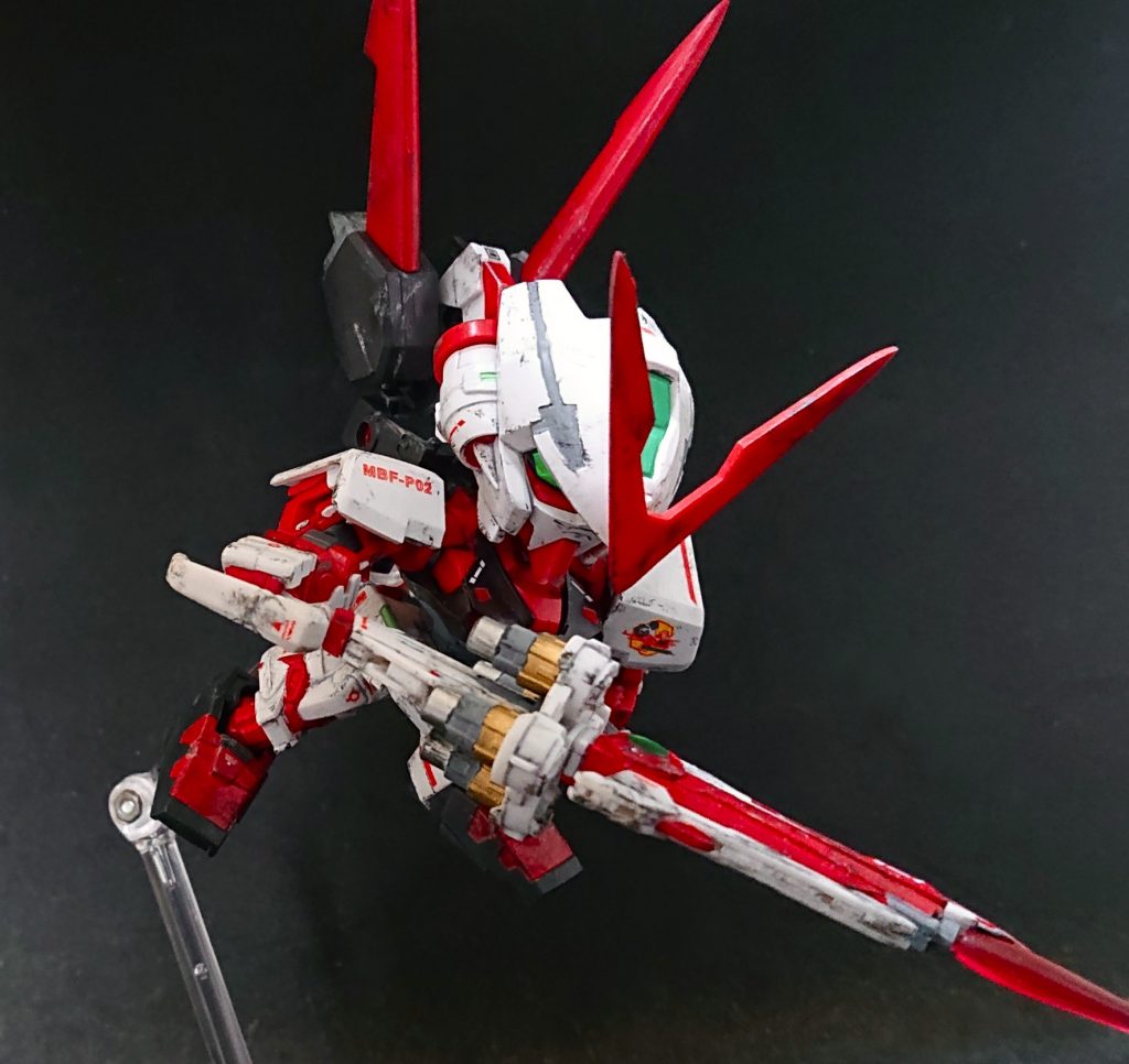 SD ガンダムアストレイレッドフレーム–3枚目/制作者：katana