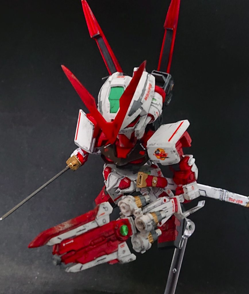 SD ガンダムアストレイレッドフレーム–4枚目/制作者：katana