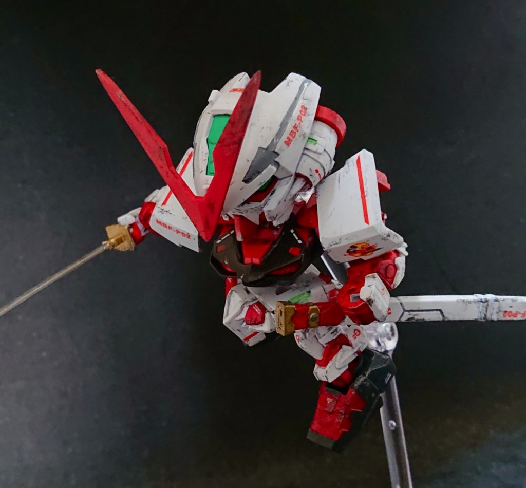 SD ガンダムアストレイレッドフレーム–5枚目/制作者：katana