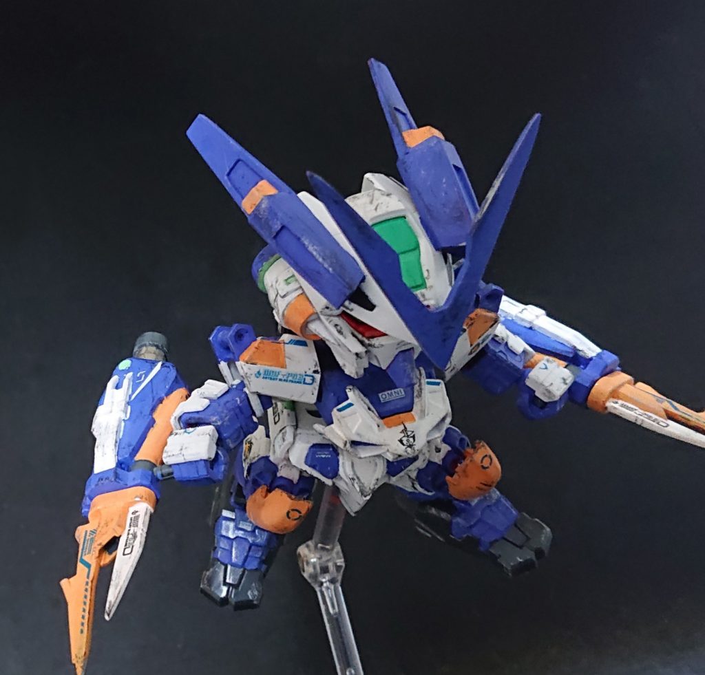 SD アストレイ ブルーフレームセカンド–2枚目/制作者：katana