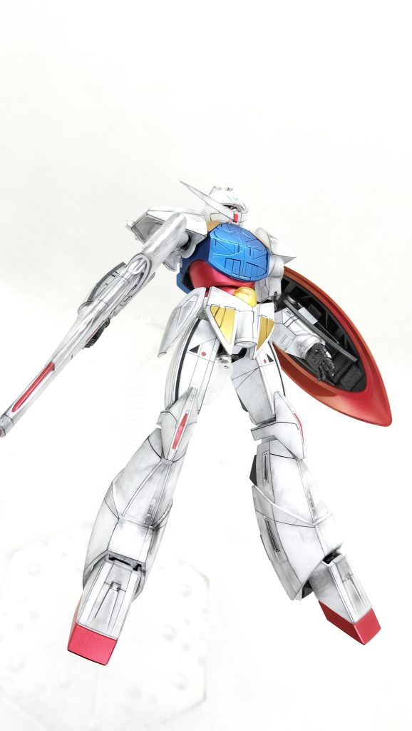 ターンエーガンダム–2枚目/制作者：かえる